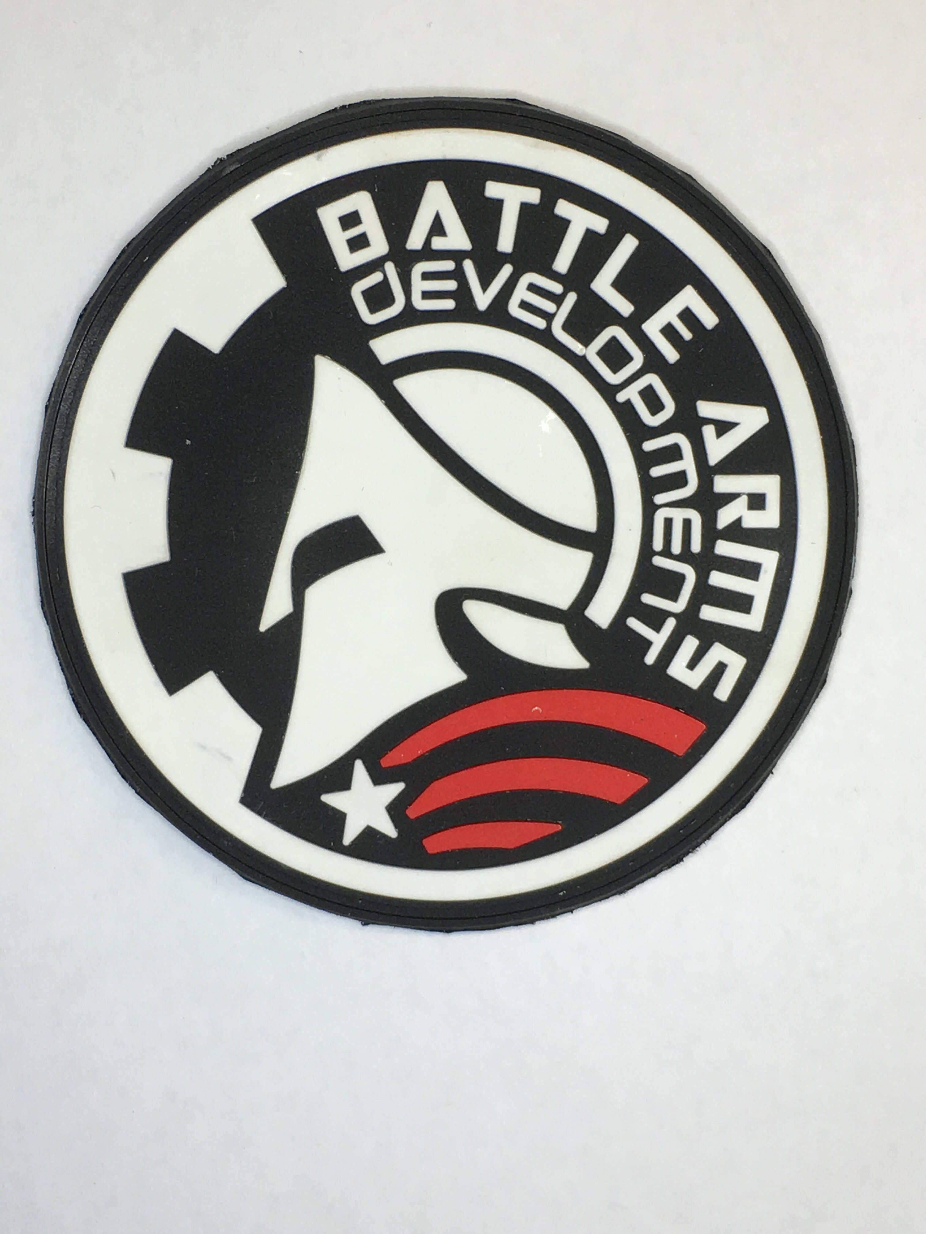 【bad556 ambi 双边圆章】ssn 6061 铝 魔术贴章 士气章 cnc 多色