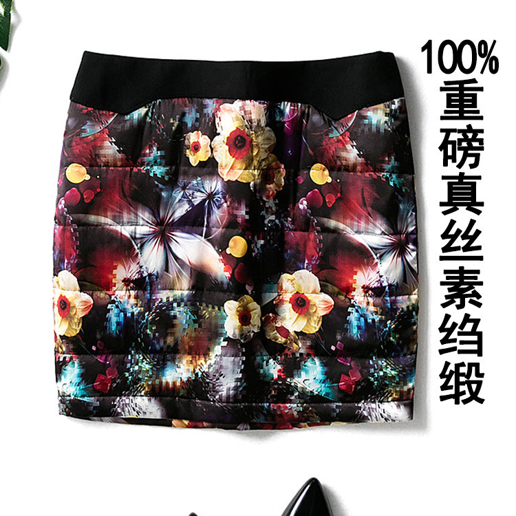 羽絨棉裙短裙子高爾夫秋冬女裝半裙羽絨裙保暖印花真絲素绉緞面裙在類目 女裝/女士精品, 半身裙中 - 來自Buy2taobao.com提供專業的淘寶代購服務