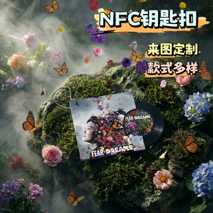 陈奕迅周边nfc专辑歌词亚克力钥匙扣配饰应援粉丝定制音乐cd挂件