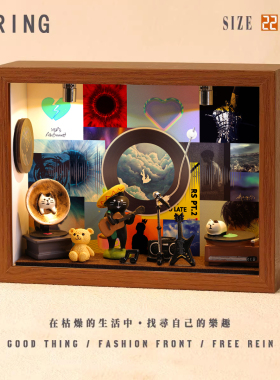刘清云周边音乐专辑相框创意桌面礼物造景摆件生日礼品送男生女生