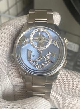 Christopher Ward 自鸣自产机芯钛合金瑞士自动机械商务男手腕表