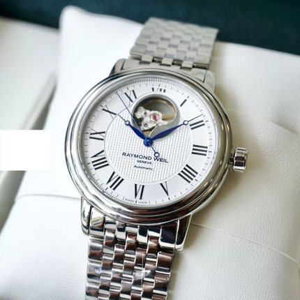 Raymond Weil雷蒙威 镂空超薄瑞士自动机械男手表 2827-ST-00659