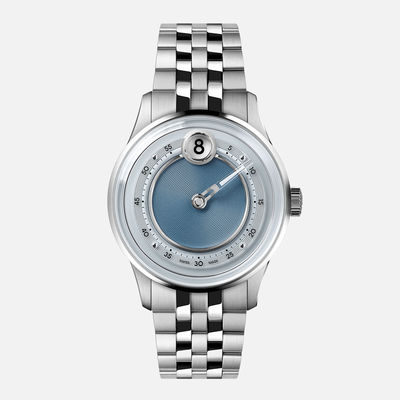 个性瑞士自动机械夜光跳时男士