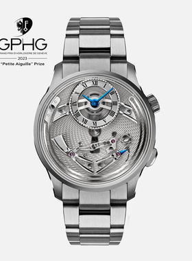 ChristopherWard 自鸣闹表自制机芯钛合金瑞士自动机械商男士手表