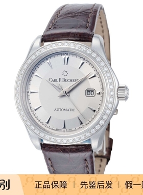 Carl F.Bucherer 宝齐莱 马利龙 镶钻瑞士自动机械女手表 10911