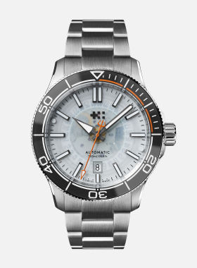 ChristopherWard C60 夜光防水陶瓷圈透明盘瑞士自动机械运动男表