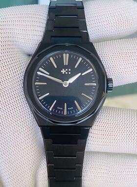 ChristopherWard 12边型 黑武士超薄瑞士手动机械商务休闲男手表