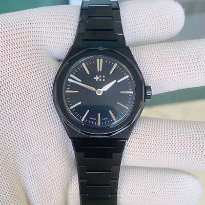 瑞士机械个性超薄黑武士男士手表