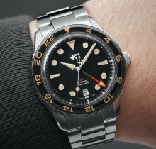 Christopher Ward C65复古夜光经典瑞士表自动机械防水运动男腕表