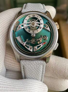 ChristopherWard 自鸣闹表钛合金瑞士自动机械商务休闲男士手表