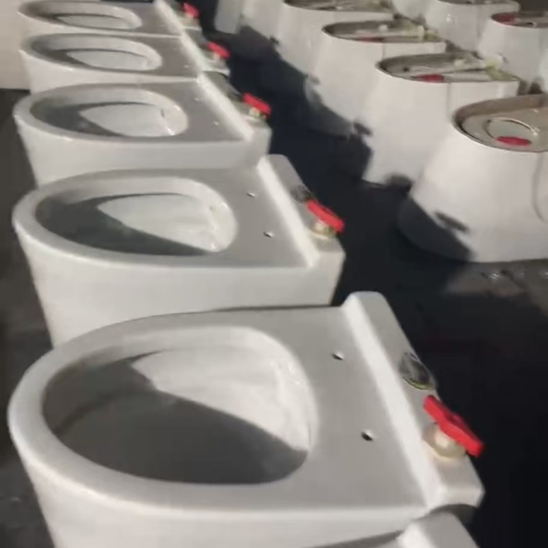 农村旱厕免冲直通带防臭开关马桶