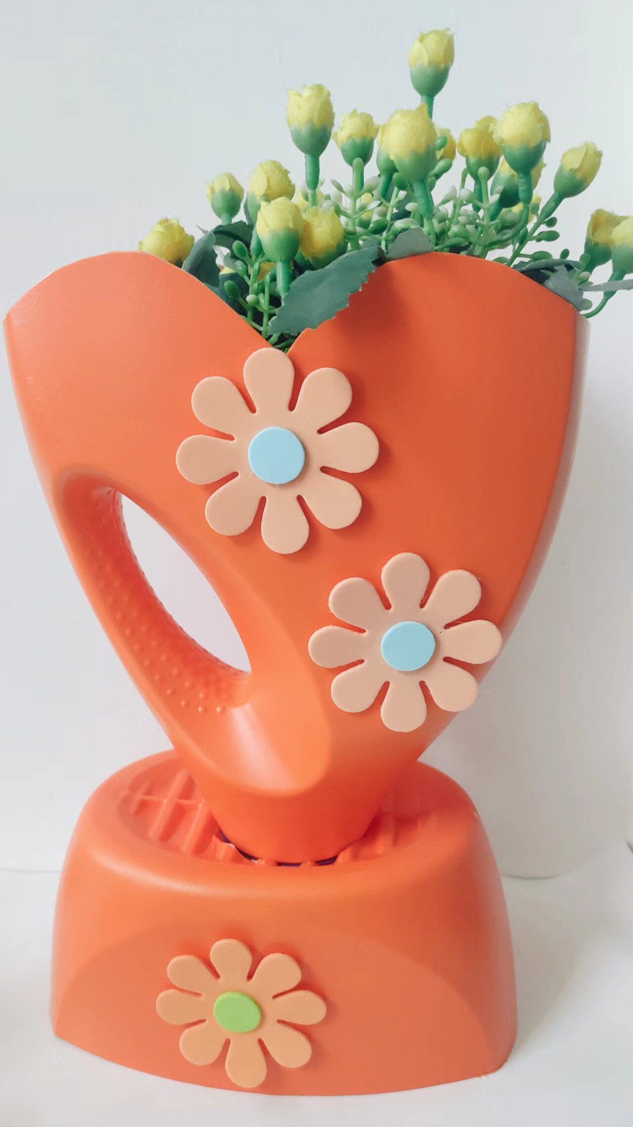 手工废物旧物利用环保创意洗衣液壶塑料瓶花瓶花盆材料成品