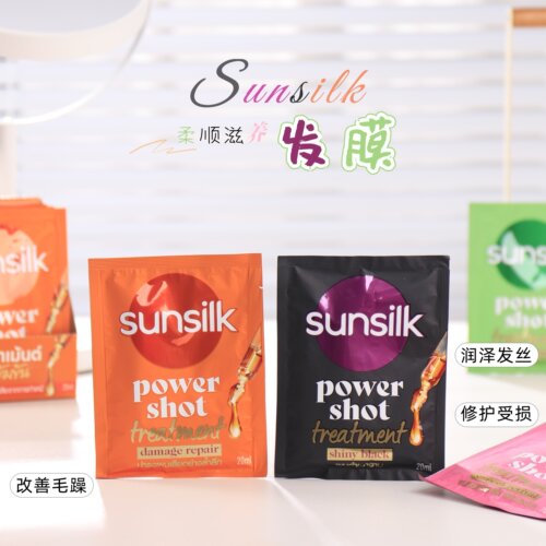 泰国SUNSILK夏士莲发膜 柔顺滋润䃼水改善毛躁 护发素