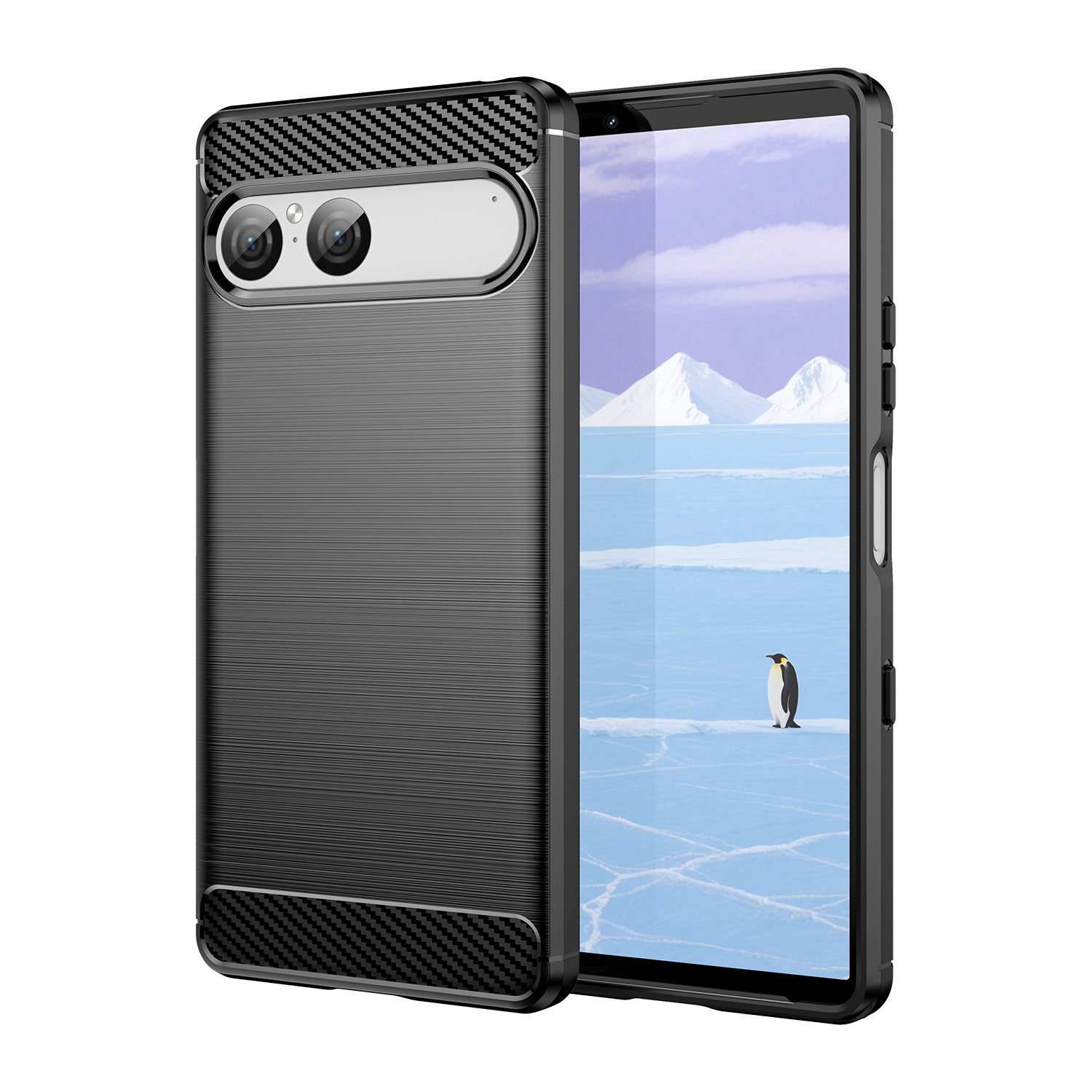 for Sony Xperia 1VIII Case Soft TPU 适用索尼1VI手机壳Xperia10VII保护套1VIII软硅胶10VIII拉丝防摔跨境