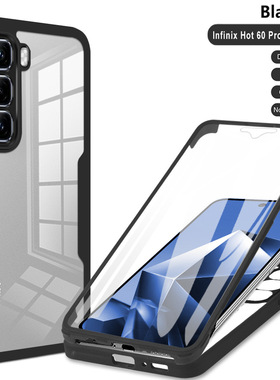 for infinix Hot60 Pro Plus Case with Protector 适用传音Infinix HOT60Pro手机壳HOT60透明HOT60i保护套