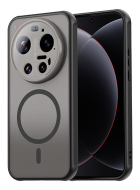 适用小米17保护套 Xiaomi 17Ultra Case Cover 手机壳凡盾全包PC加TPU磨砂磁吸跨境手机套Cases