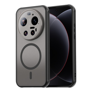 适用小米17保护套 Xiaomi 17Ultra Case Cover 手机壳凡盾全包PC加TPU磨砂磁吸跨境手机套Cases