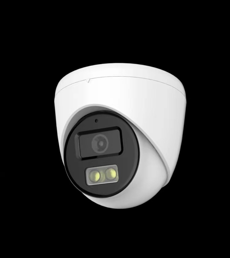 同轴AHD TVI CVI高清家用室内摄像机日夜全彩音频监控摄像头半球