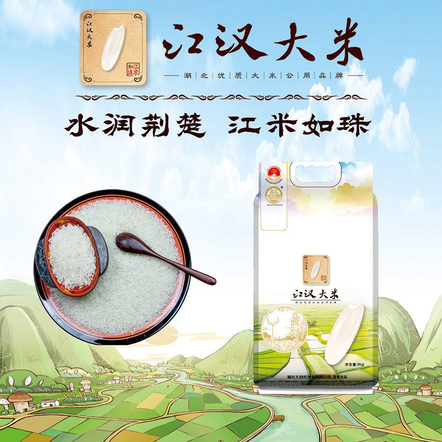 随州香稻江汉大米10斤当季新米