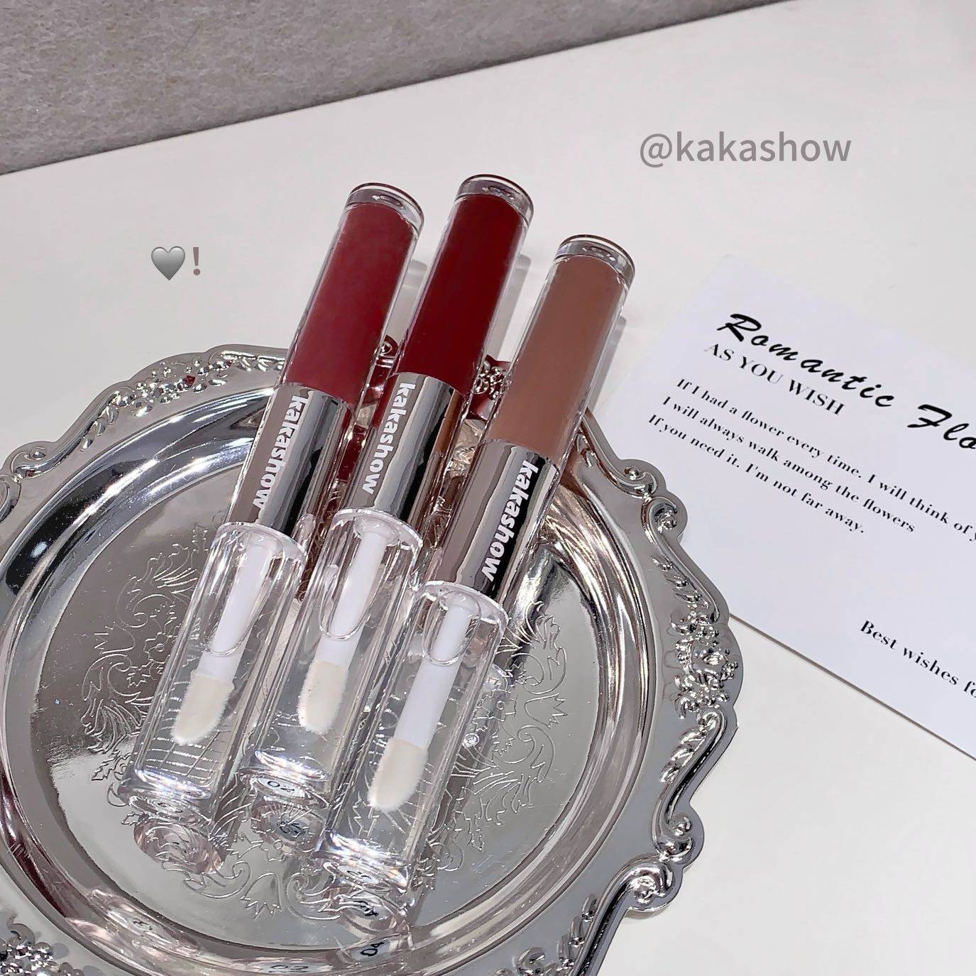 kakashow粉效双头唇釉多色可选