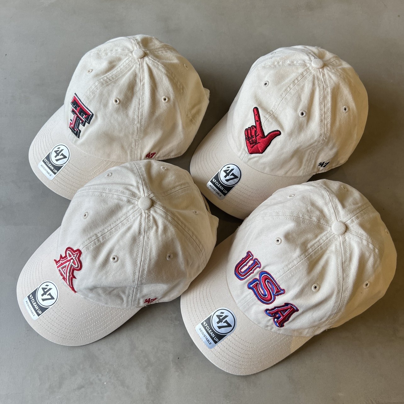 全新47brand鸭舌帽四季可调节