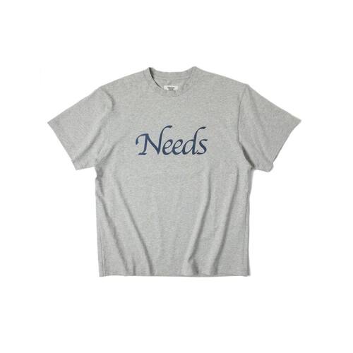 现货 SERVING YOUR NEEDS/Needs Logo Tee宽松印花短袖 三色选