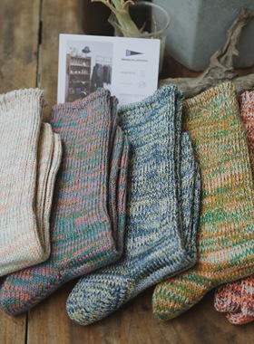 Anonymous Ism 日本制 鞋靴经典百搭棉质长袜16790200