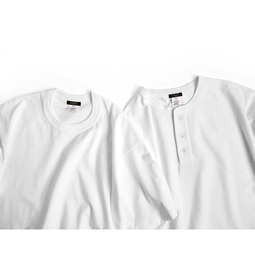 REMOCREVO BASIC TEE PACK 全棉基础亨利领、圆领TEE套装