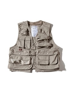 VEST CE. HUNTING 日系机能多口袋钓鱼马甲 PIGMENT 现货