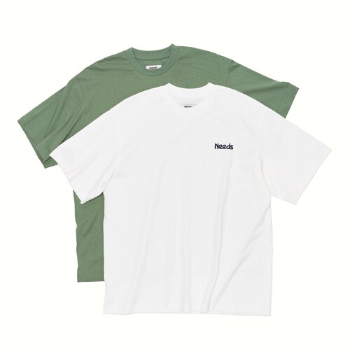 现货 SERVING YOUR NEEDS/Needs Tee 10 logo刺绣短袖T恤