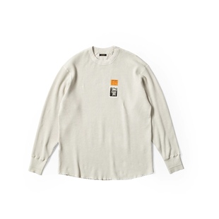 现货 REMOCREVO Heavy Waffle L/S Crewneck重磅美棉华夫格卫衣