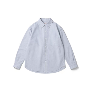 R2031 riskrider 衬衫 全棉牛津布条纹长袖 26OXFORD 条纹衬衫