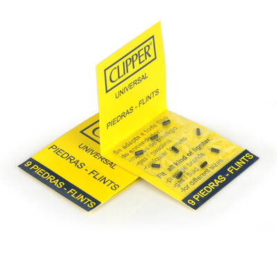 西班牙Clipper可利福砂轮打火机原厂火石9粒装通用型耗材正品
