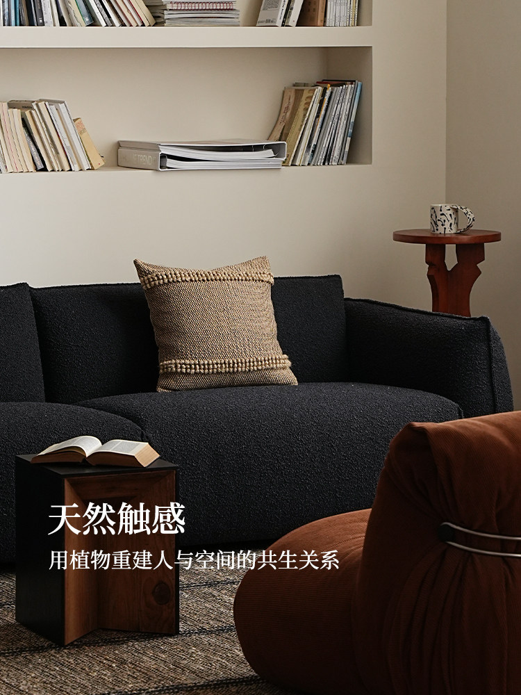 手工编织古色古香枕头,奢华高端可及的凸窗装饰样板房