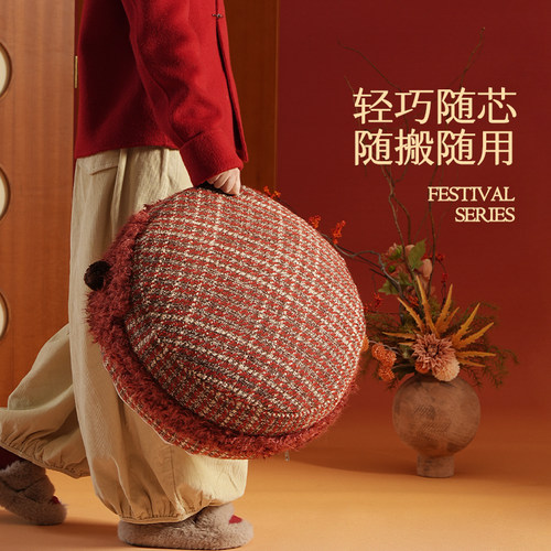 坐墩蒲团新年沙发客厅复古