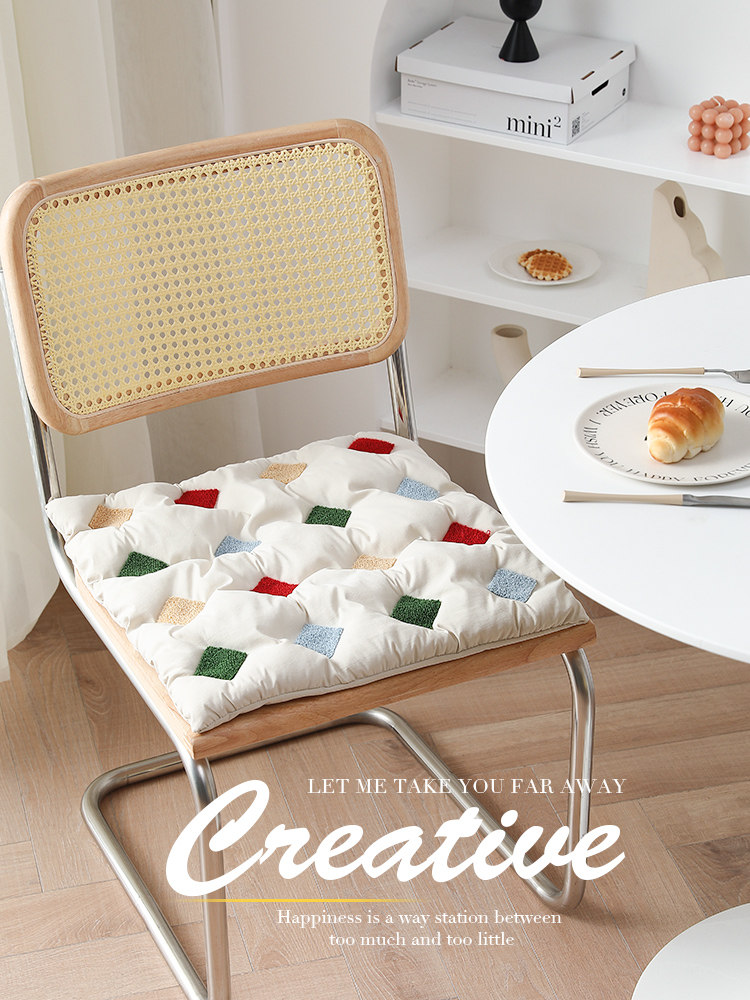 坐垫夏季四季屁垫餐椅垫椅子垫办公室久坐座垫教室餐桌椅椅垫垫子