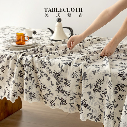[原创异形]复古桌布免洗防油防水