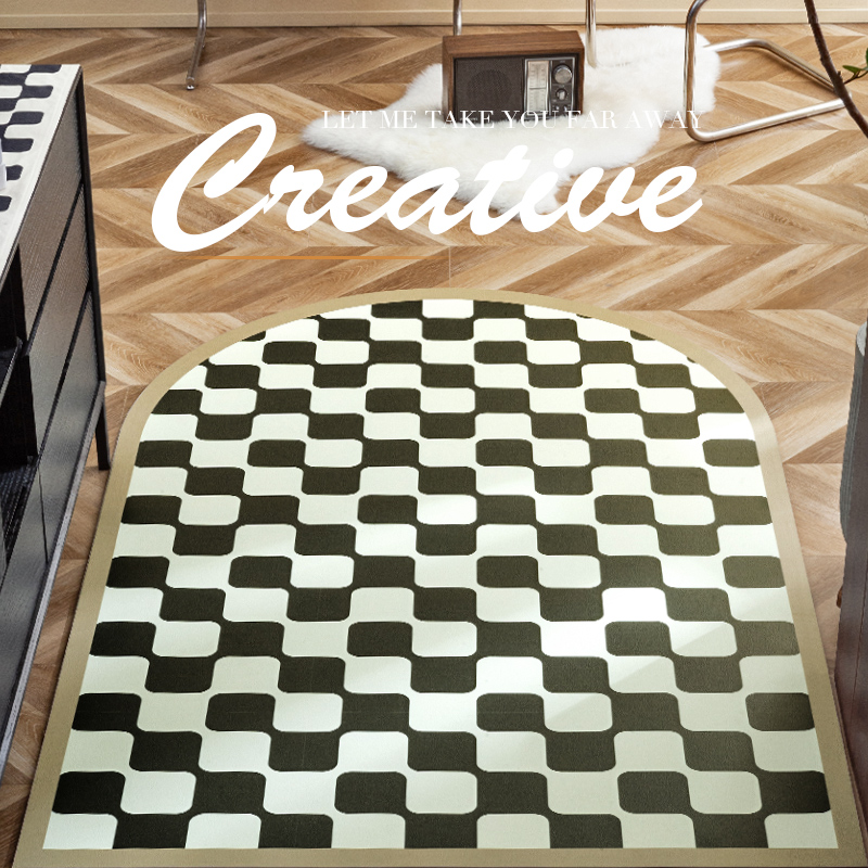 皮革入户门地垫可擦洗