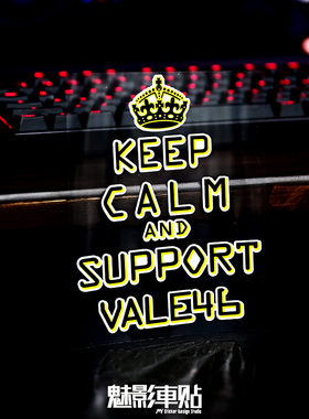 魅影车贴 VALE46罗西AGV 摩托车改装贴纸 车身个性反光贴花