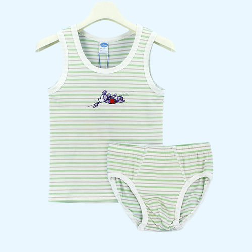 包邮内衣迪士尼莫代尔棉男四季