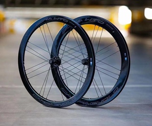 24款 Campagnolo WTO33 45 60公路车轮组碟刹碳轮碳刀 开口真空