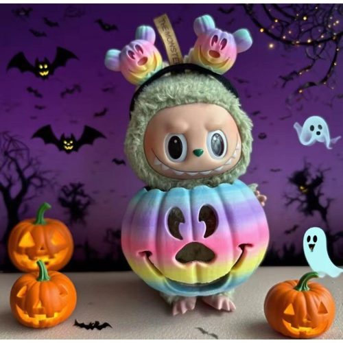 【仅衣服】一二三代盲盒Labubu挂件娃衣拉布布衣服万圣节南瓜配饰
