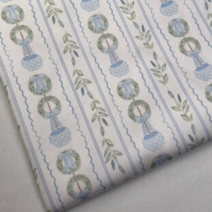 独家版权 清新花墙 全棉细帆  手帐本 宠物窝 手工包包 DIY面料