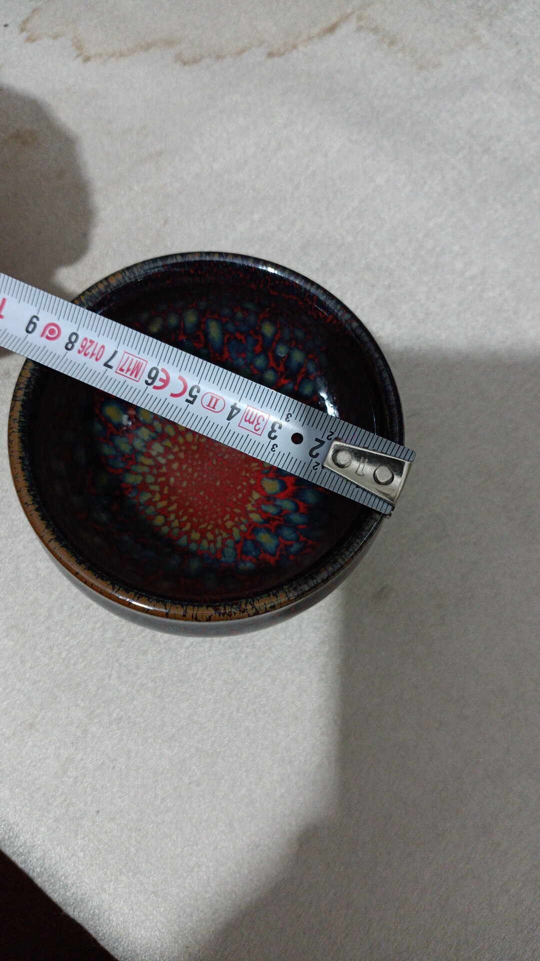 福建建盏铁胎杯88mmx58mm茶杯茶具