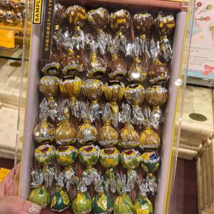 现货日本代购大阪道顿堀限定巧克力棒棒糖圣诞节新年礼物精美礼盒