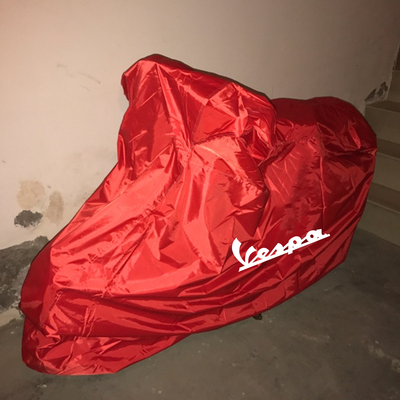 适用vespa6天踏板摩托车罩GTS300冲刺150春天LX125维斯帕六日车衣