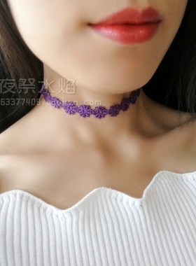 choker韩国进口唯美风蕾丝项链