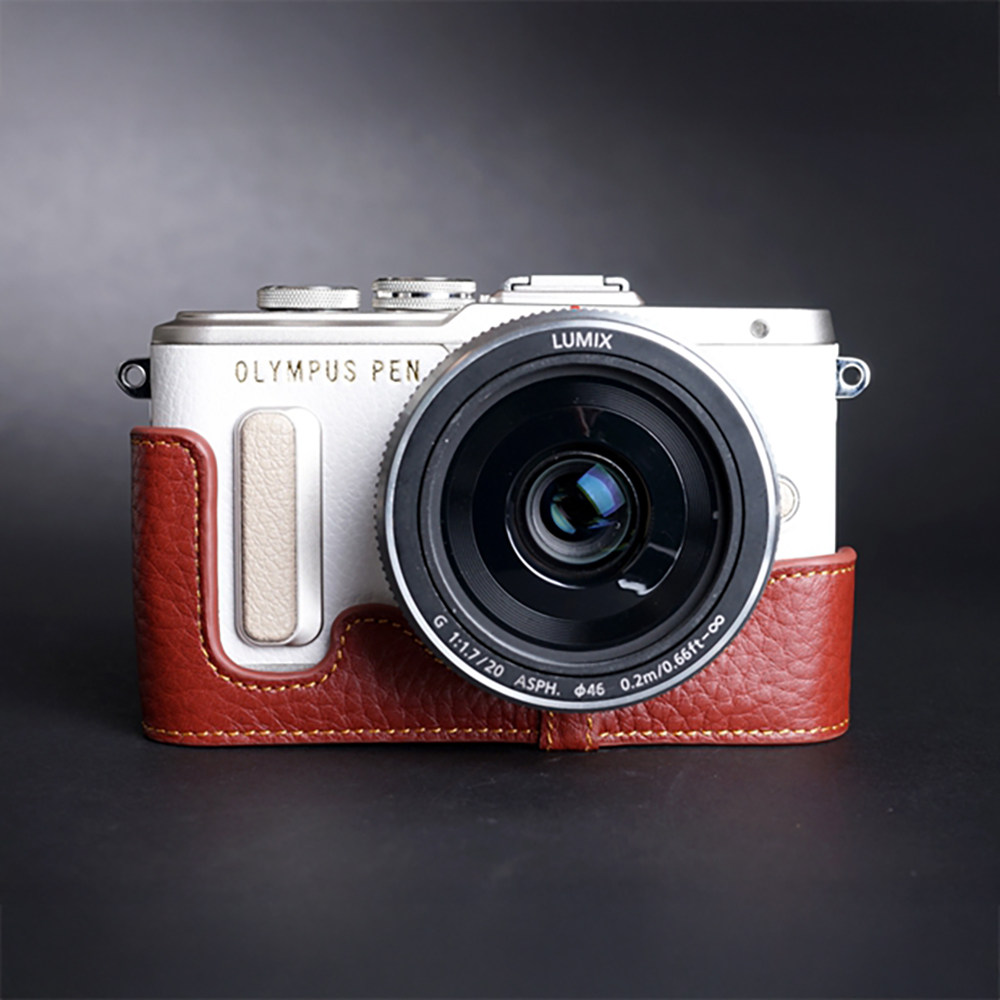 TPorig原创 奥林巴斯EPL8保护套 相机包 真皮套底座 手工牛皮配件,3C数码配件,数码相机包,淘宝优惠券,粉丝福利购,淘宝优惠卷