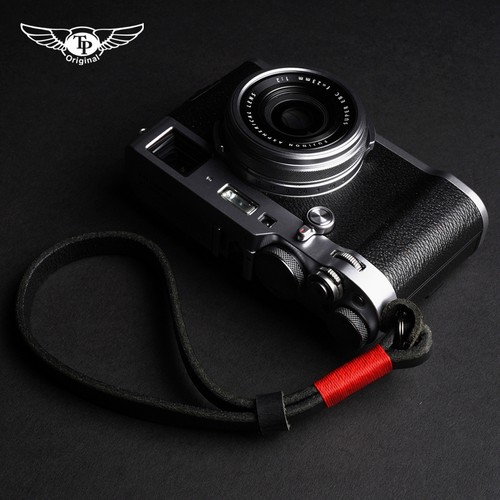 植鞣牛皮徕卡手腕带复古富士手绳