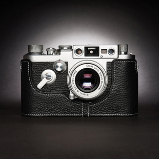 Leica徕卡iiig iiic iiid 3F真皮套相机包旁轴胶卷保护套 iiif